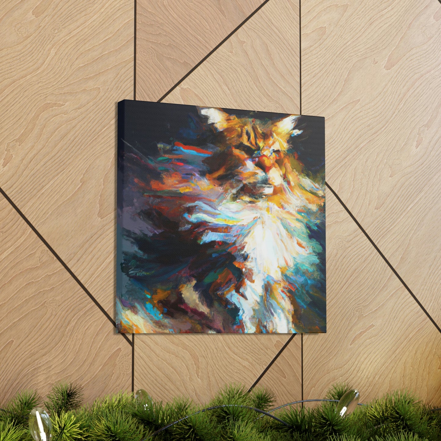 Maine Coon Mystique. - Canvas