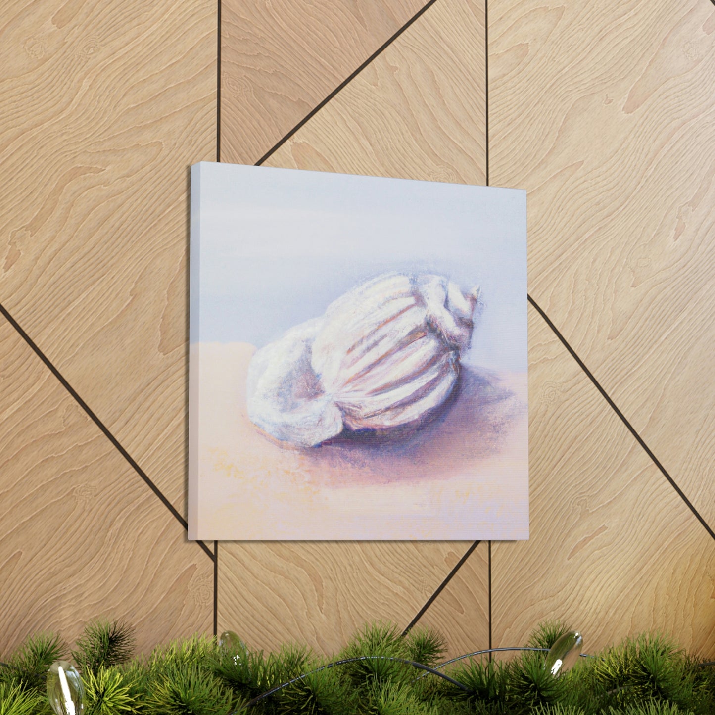 "Seashell in Moonlight" - Canvas