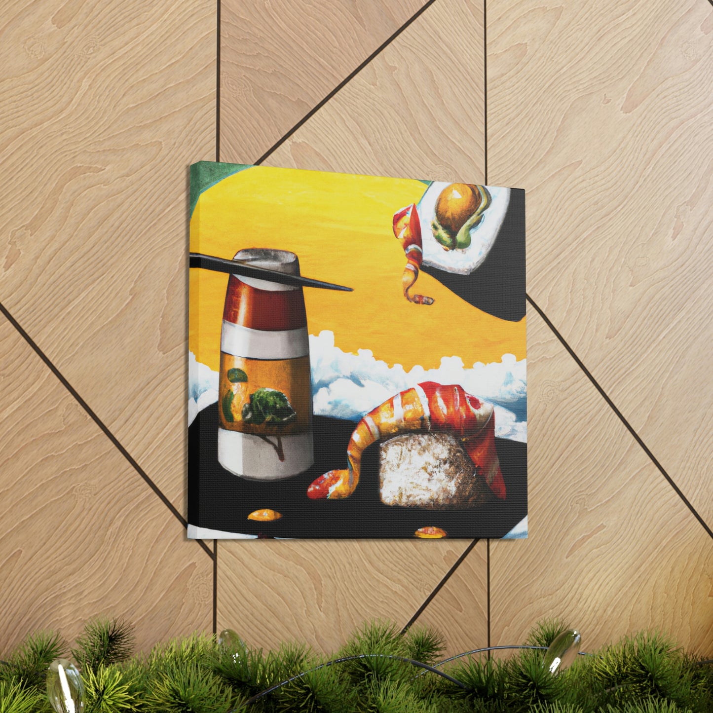 "Sushi in Surrealism" - Canvas