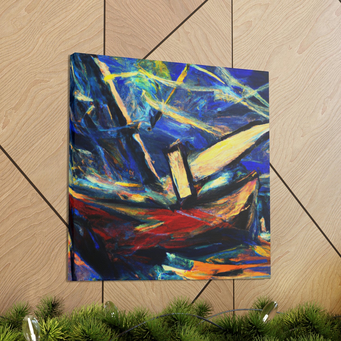 "Sailing Into the Sunset" - Canvas