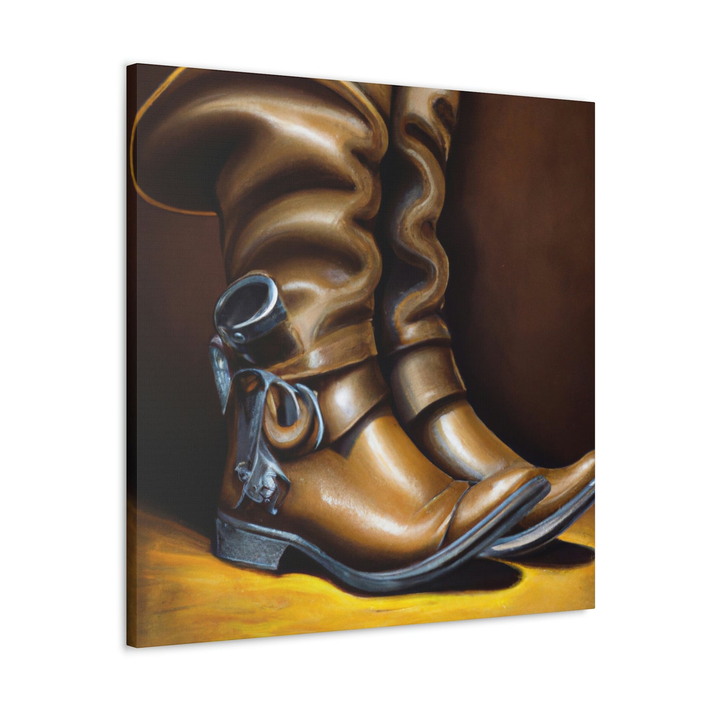 "Boot's Heeled Journey" - Canvas