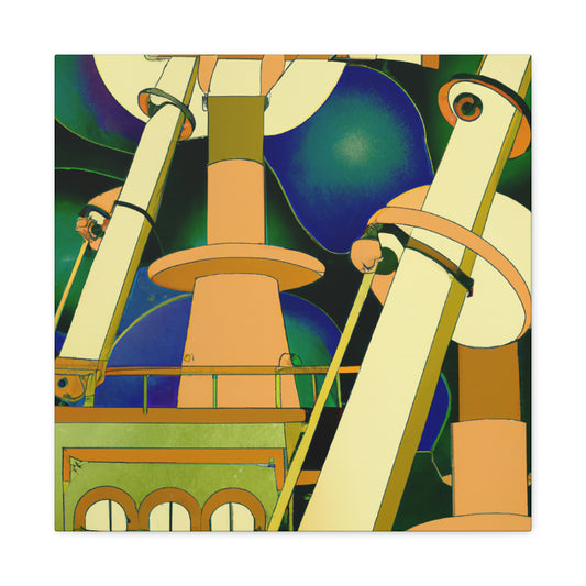 "Telescopes of the Roaring Twenties" - Canvas