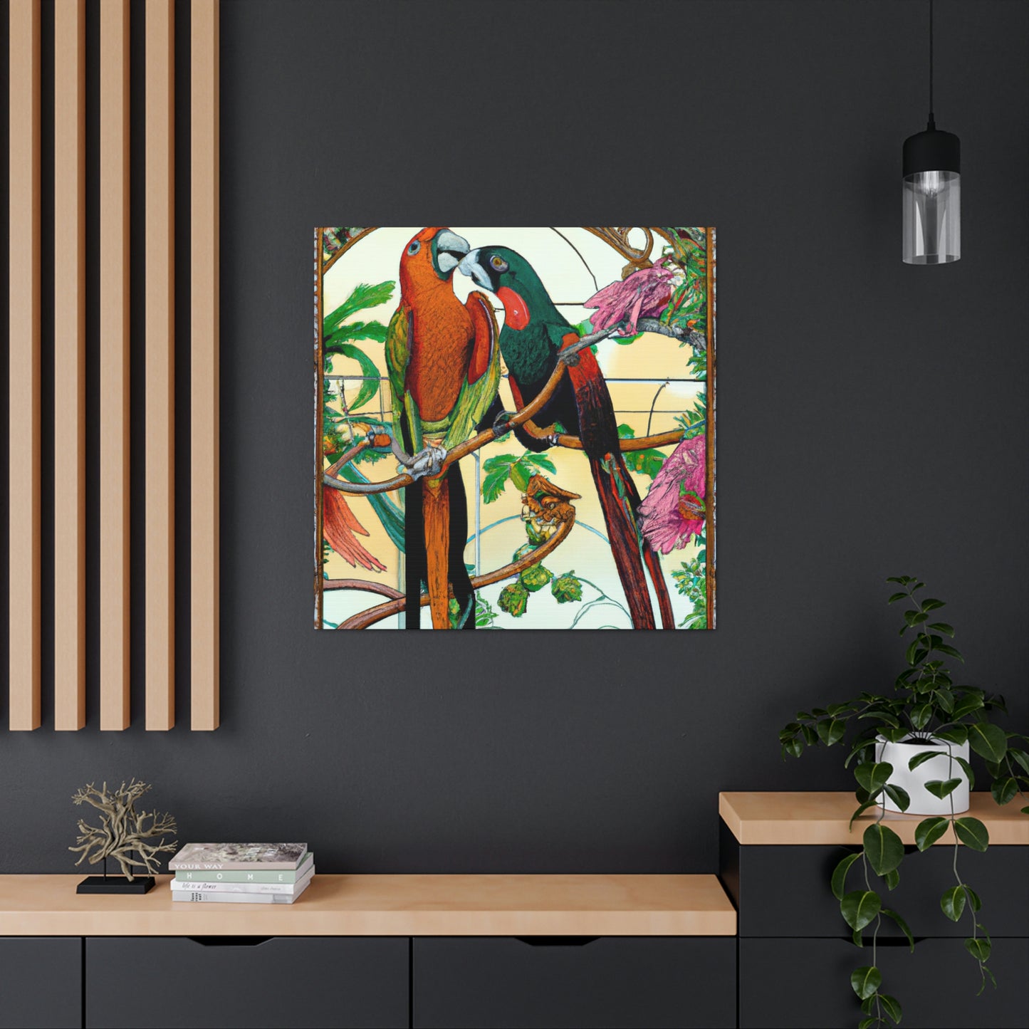 Parrot Perch - Canvas - Canvas