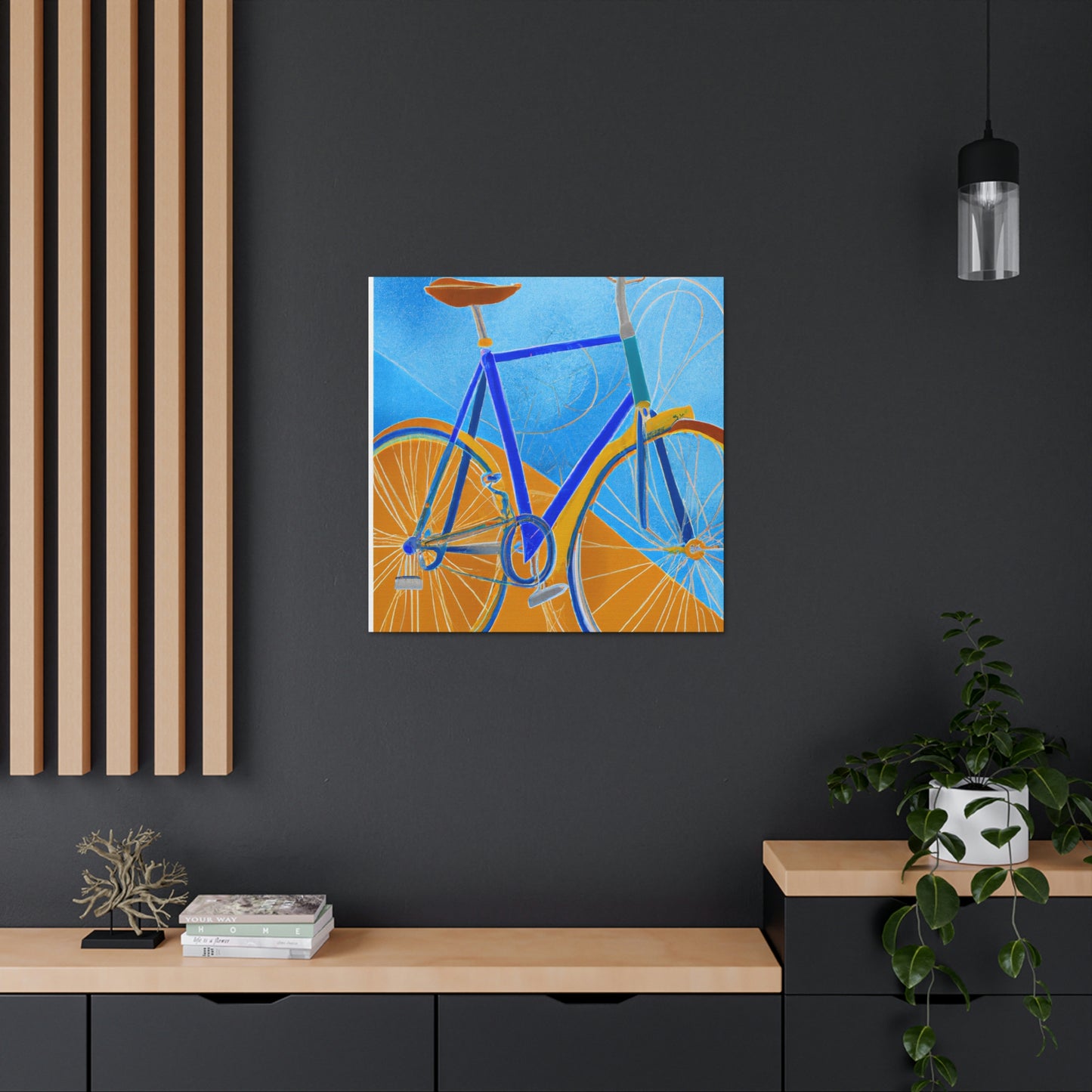 "Speed Through Art Deco" - Canvas