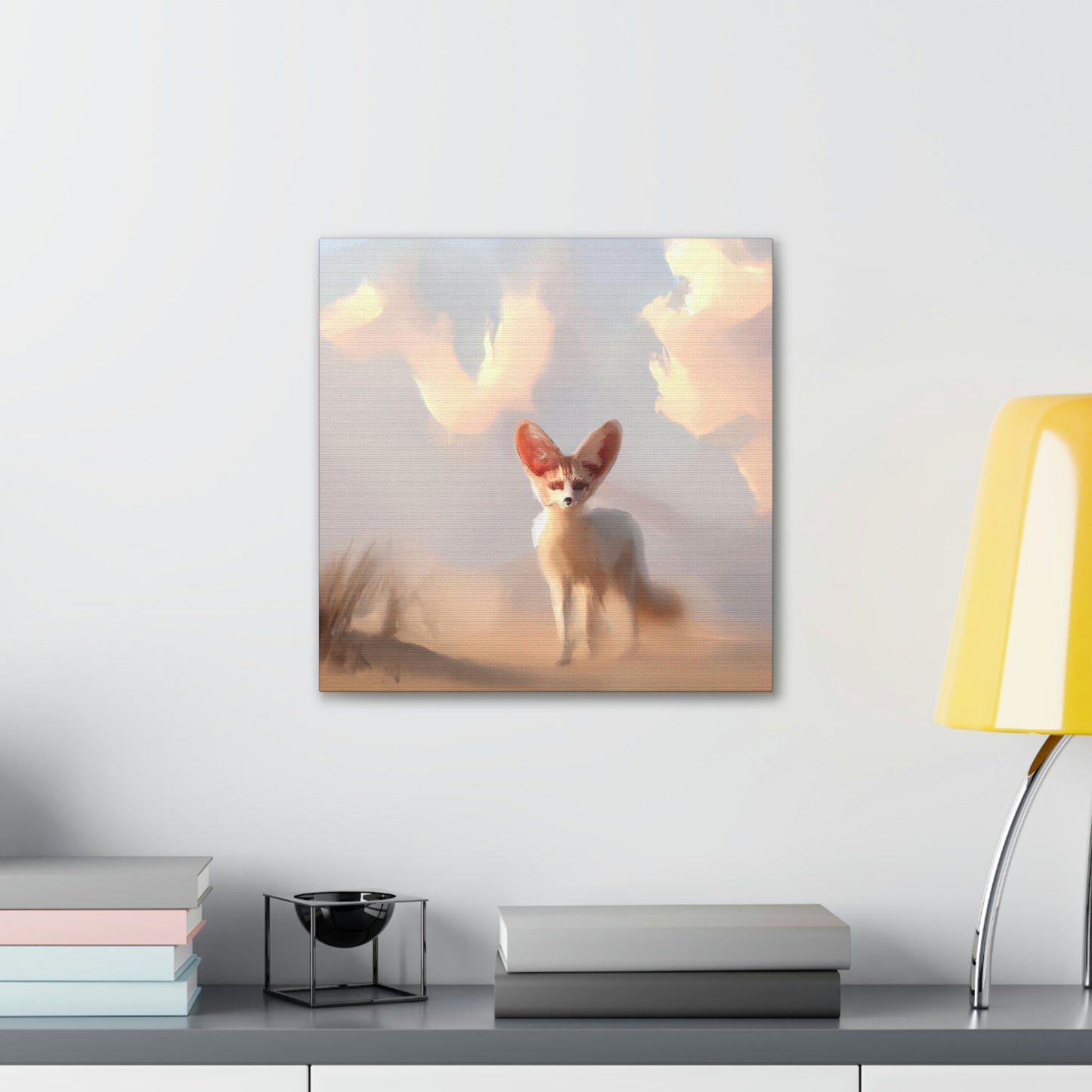 Fennec Fox Reflection - Canvas