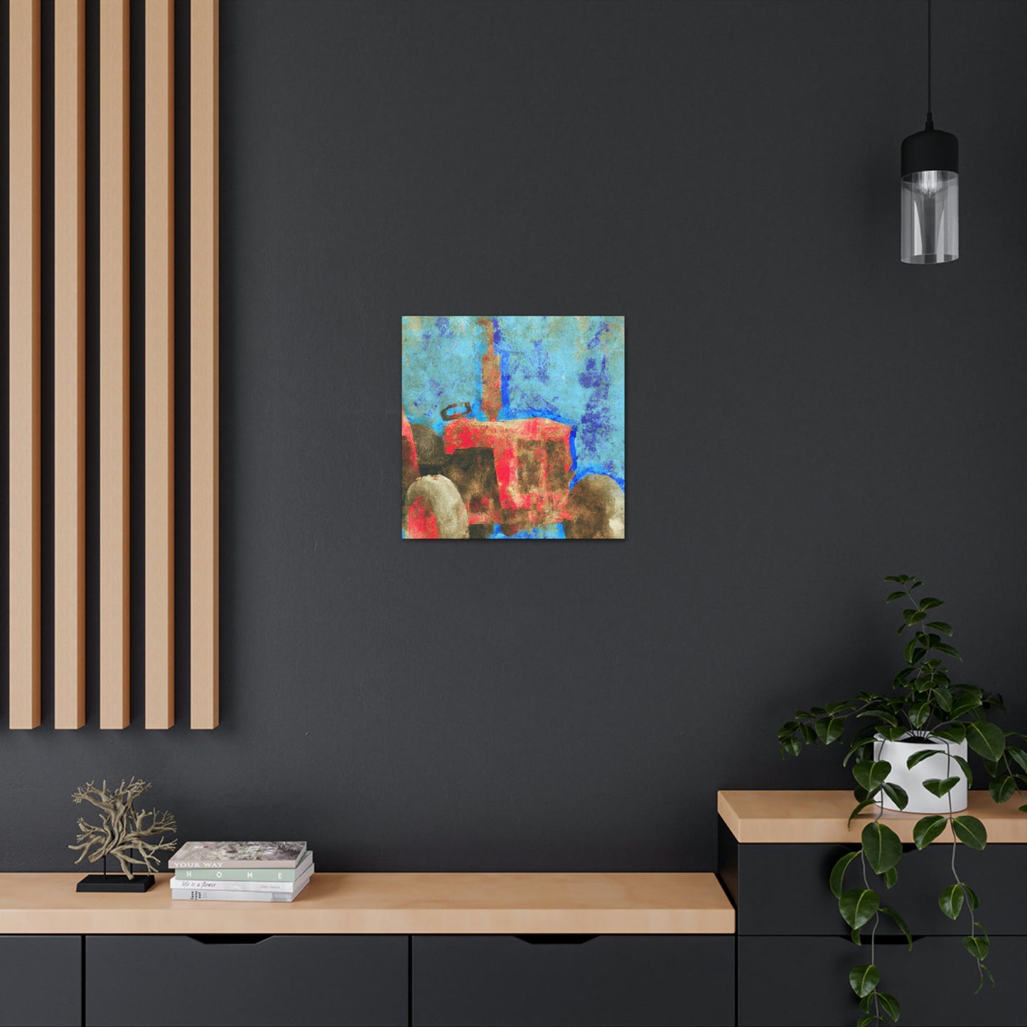 "Tractor in Simplicity" - Canvas