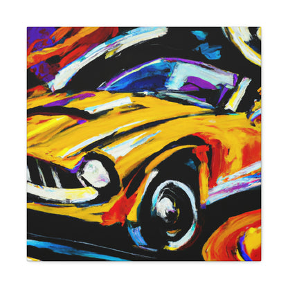 "Classic Automobile Dreaming" - Canvas