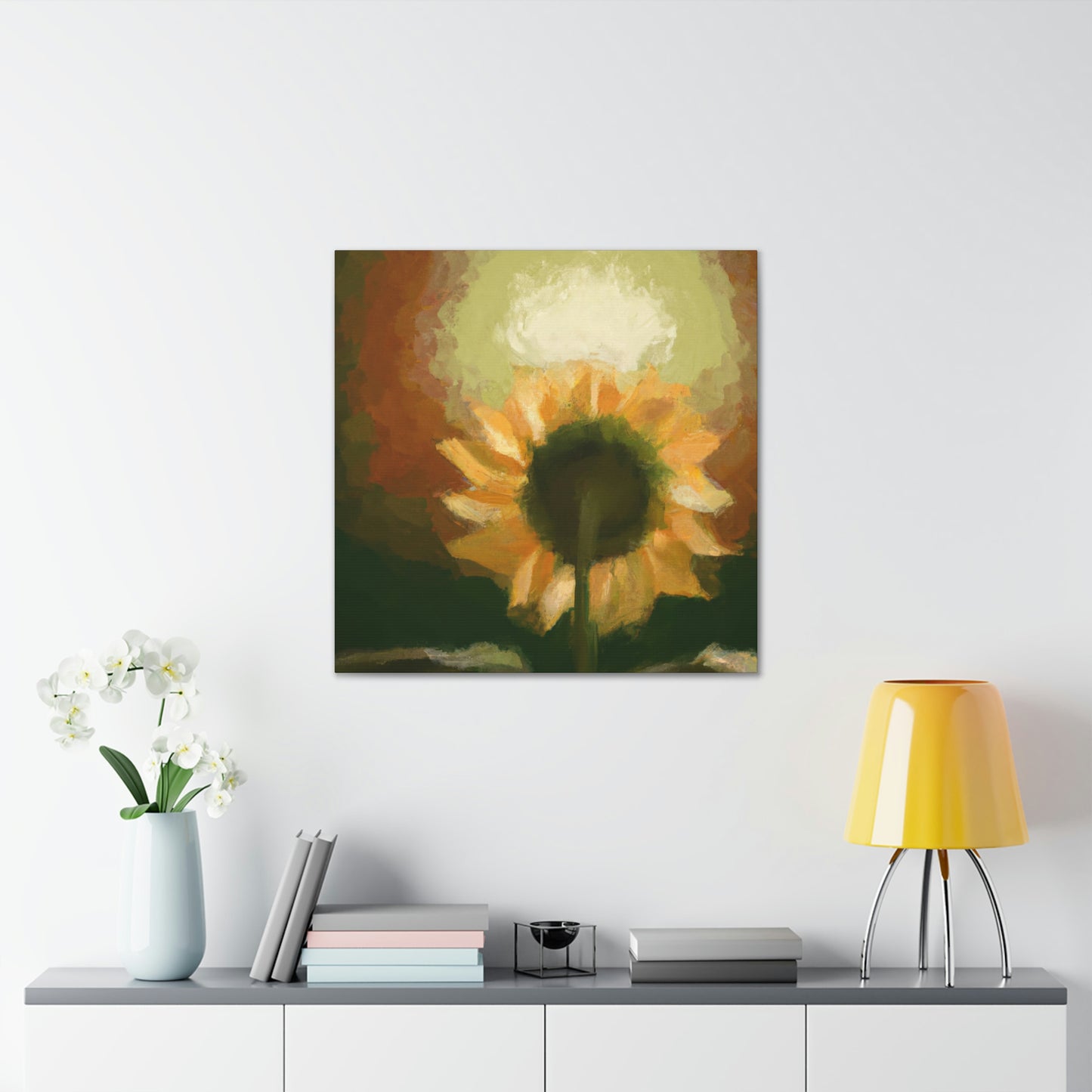 "Heavenly Sunflower Splendor" - Canvas