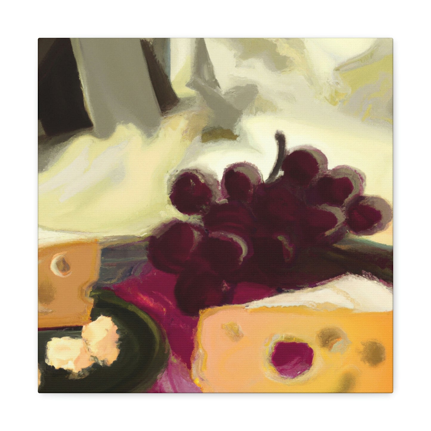 Cheese and Grapes Dream - Canvas