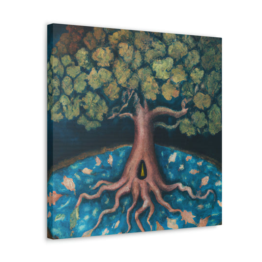 "Oak Tree Reflection" - Canvas