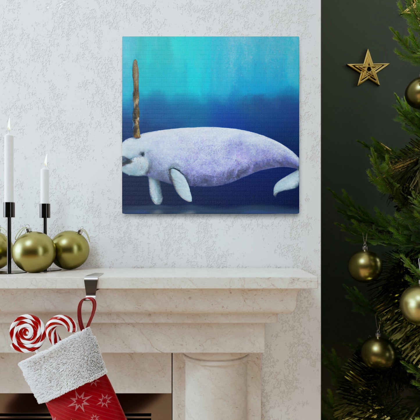 "The Mystical Narwhal" - Canvas