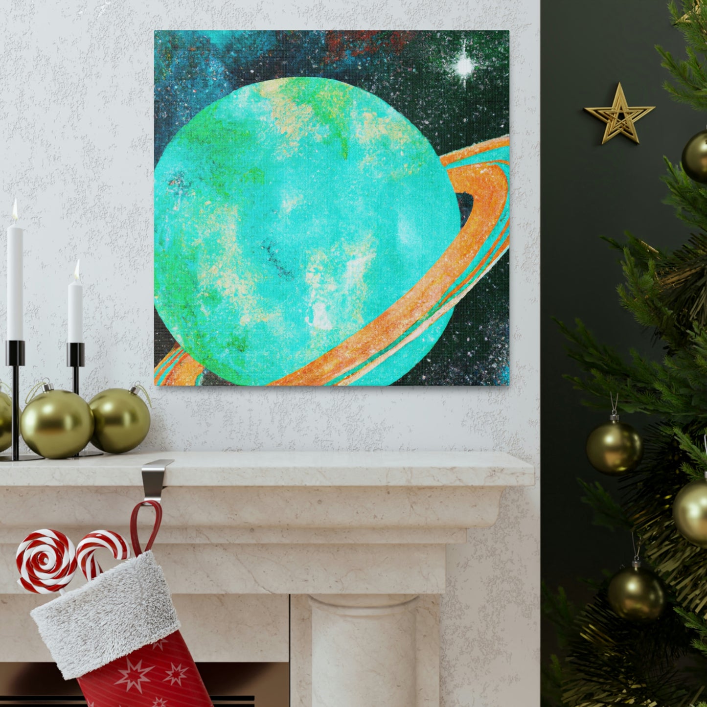 Uranus Celestial Beauty - Canvas