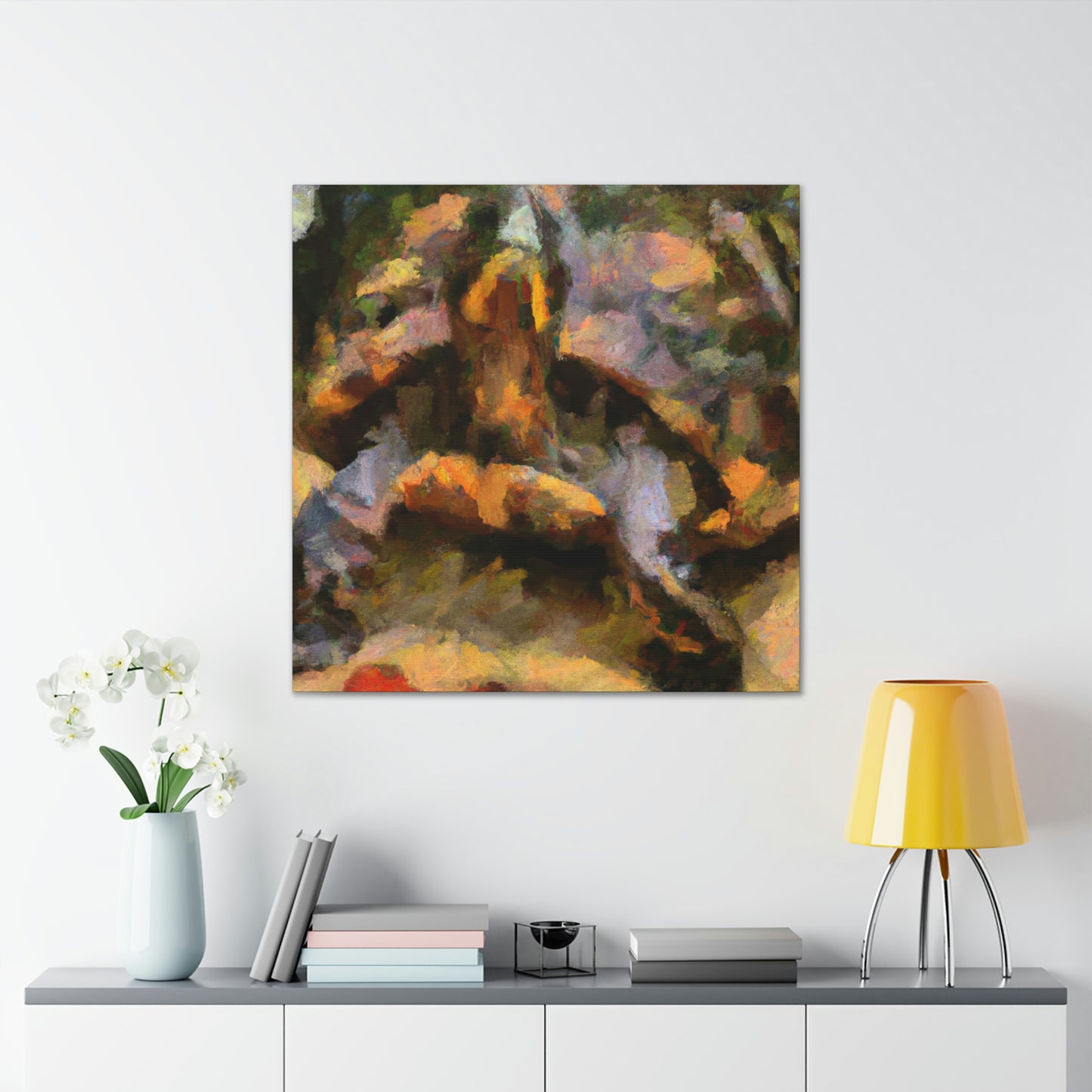 "Box Turtle Contemplation" - Canvas