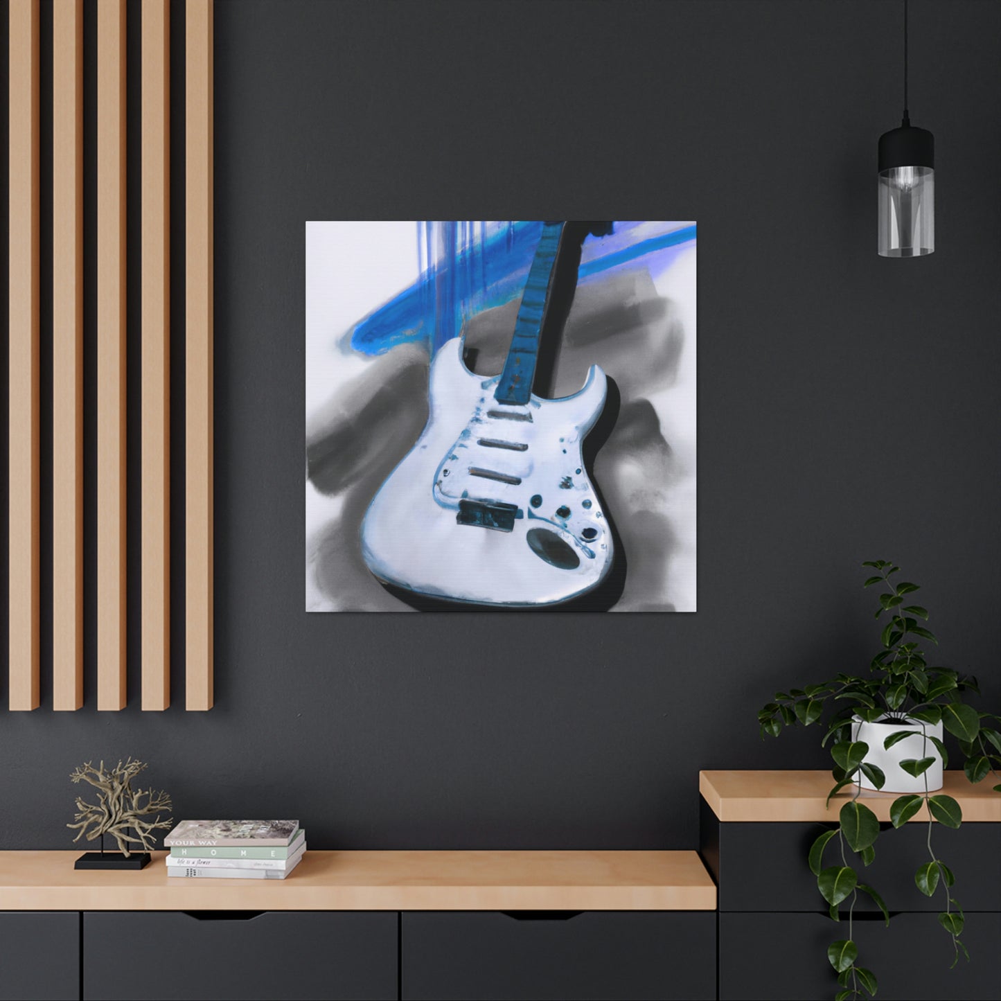 Fender in Abstraction - Canvas