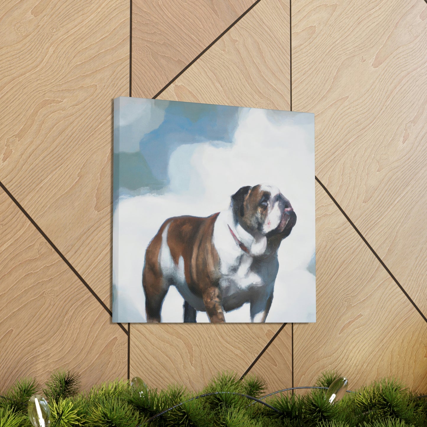 "English Bulldog Simplicity" - Canvas