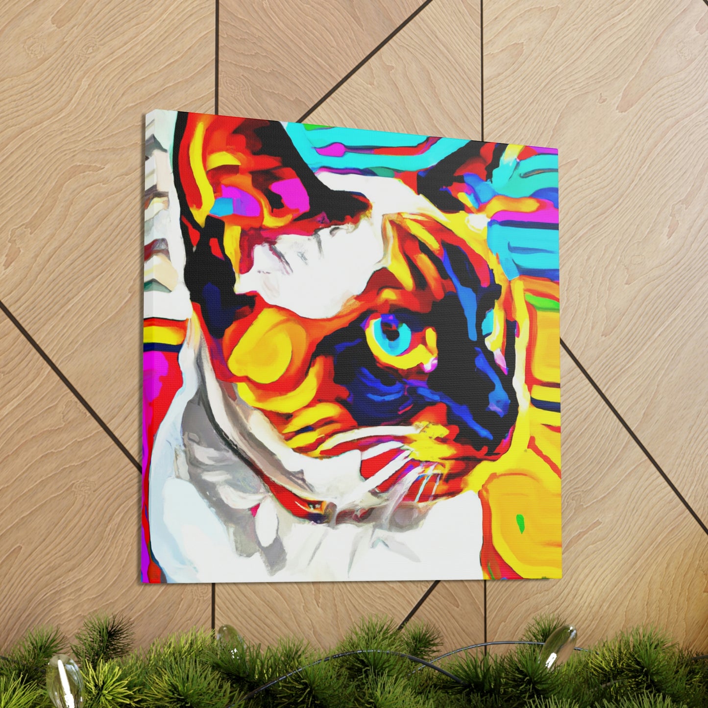 Siamese in Impressionism - Canvas