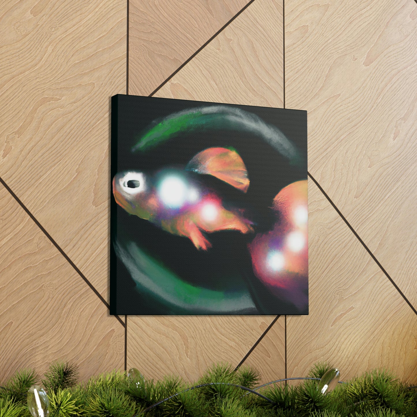 Killifish in Minimalism - Canvas