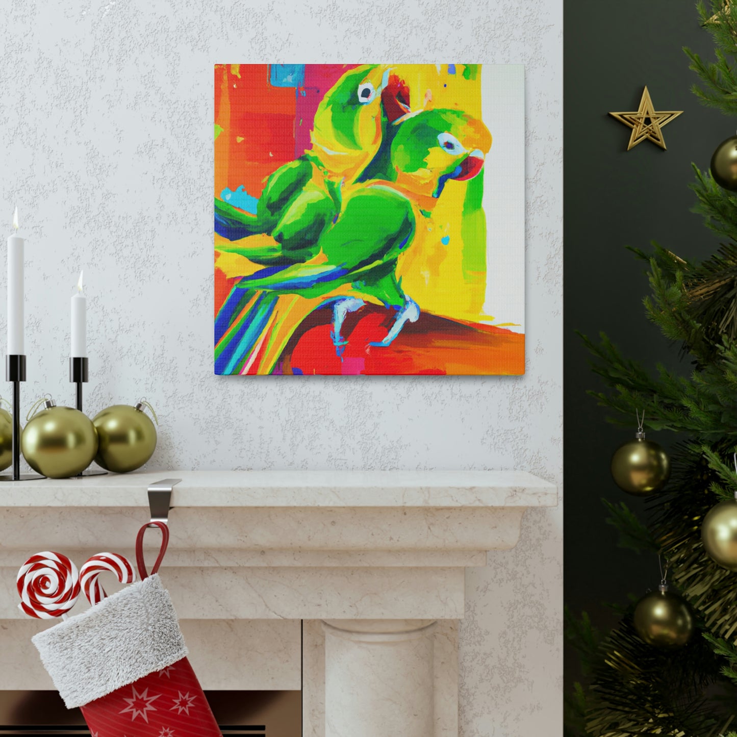 Conures in Simplicity - Canvas