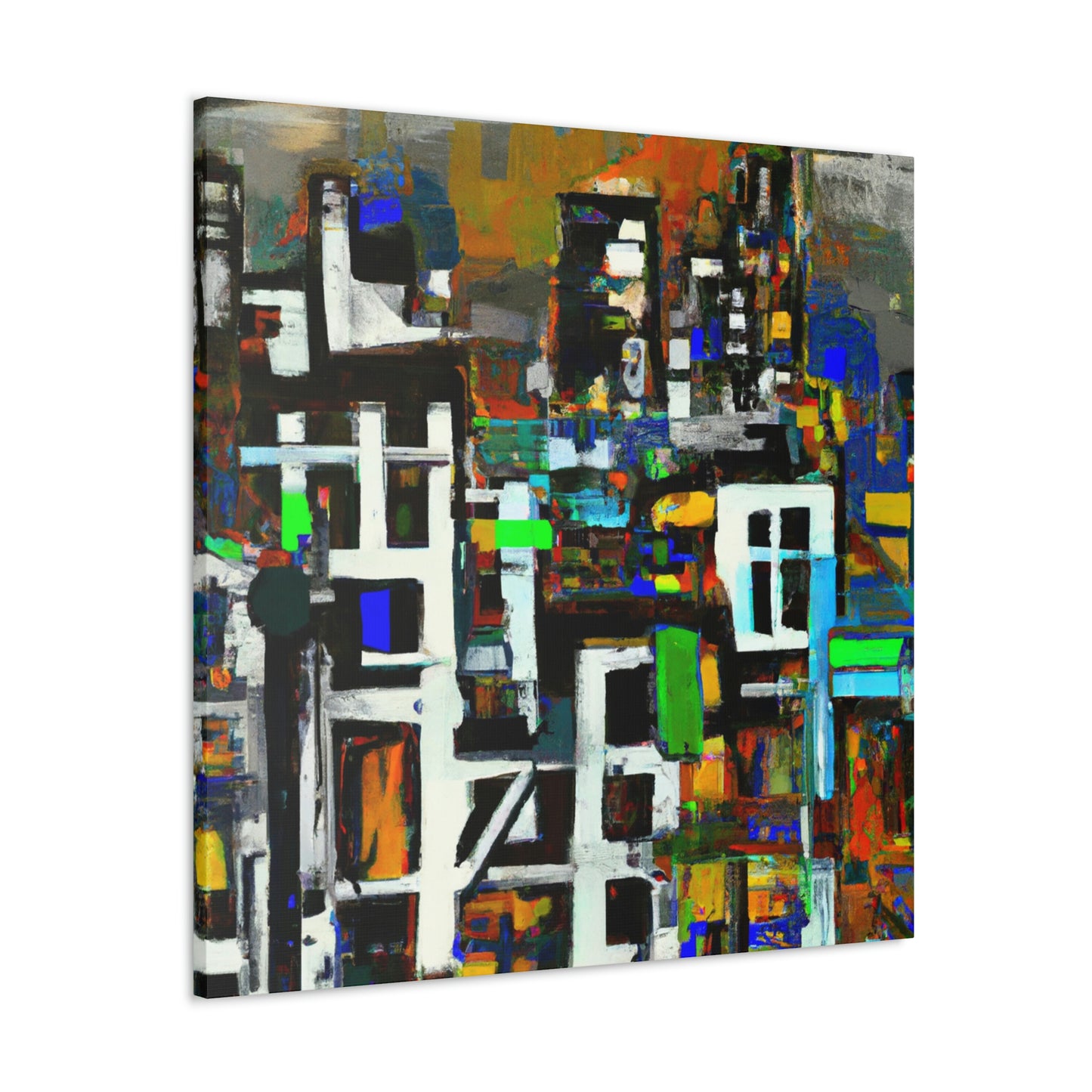 "Modern Brutal Artwork" - Canvas