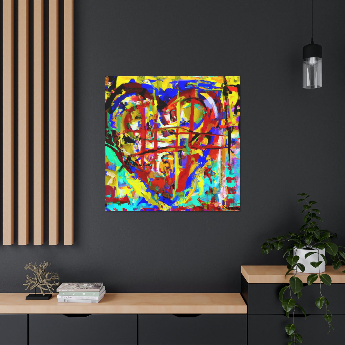 Love's Dreamcatcher - Canvas