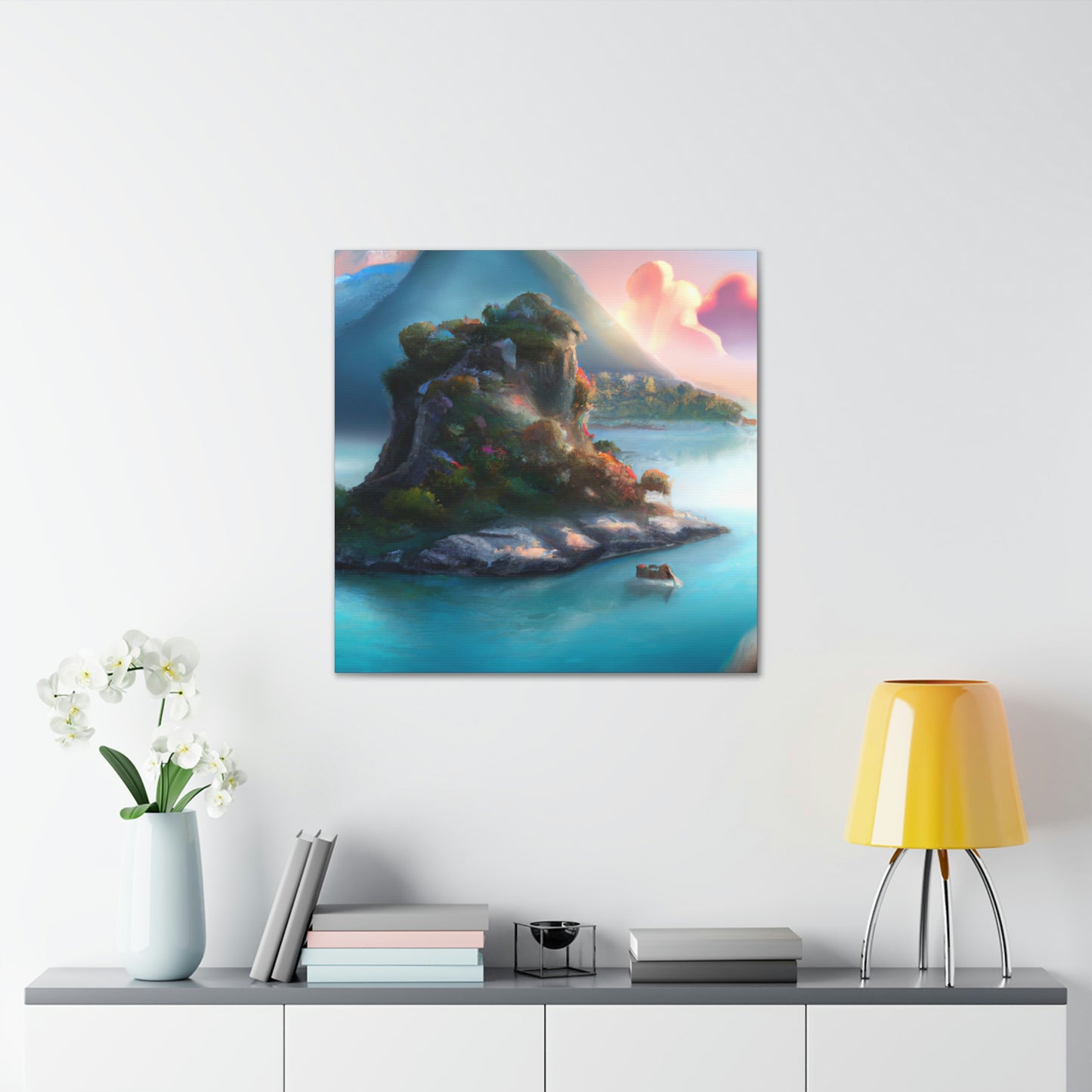 Radiant Frozen Moment - Canvas