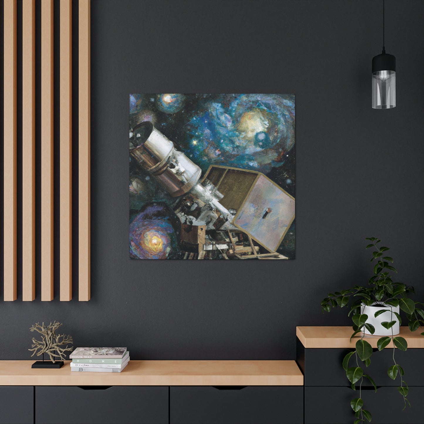 "Exploring the Universe" - Canvas