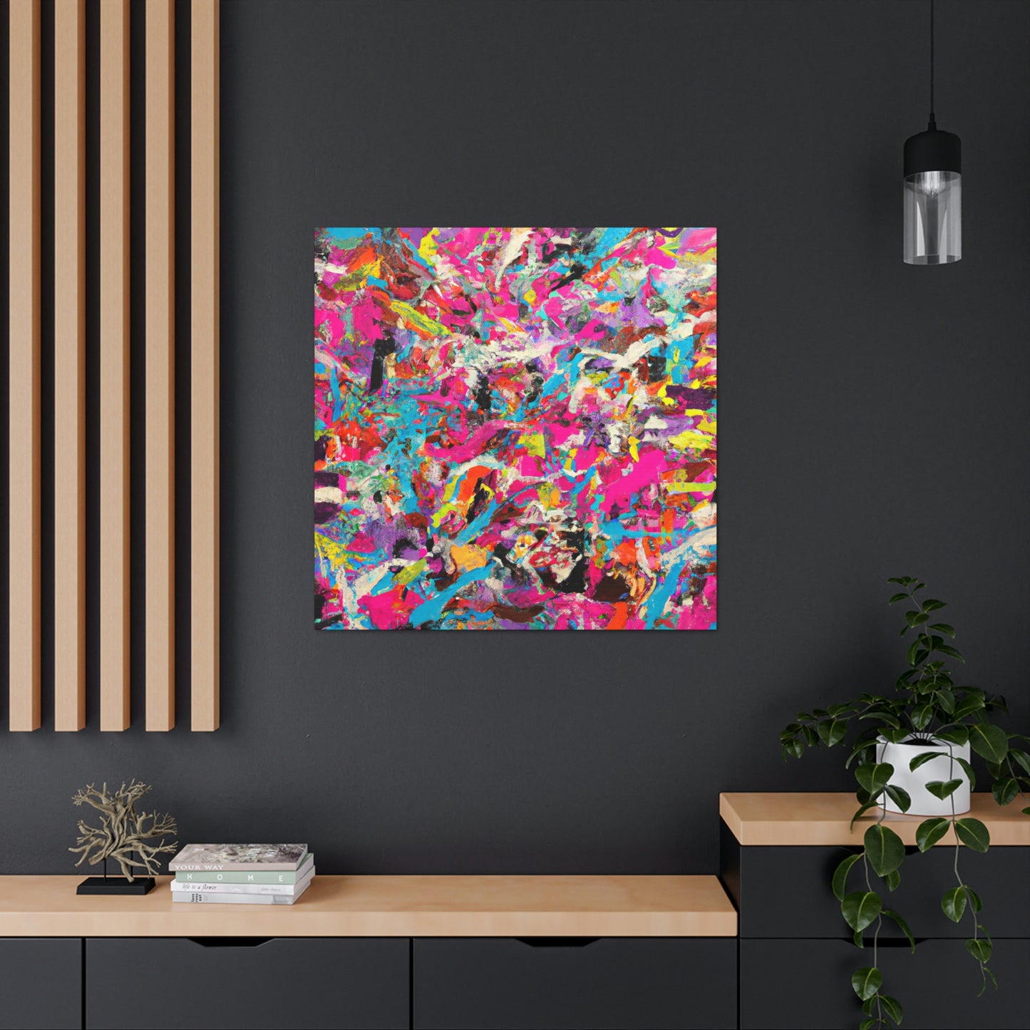 "Radiant Hues of Possibilities" - Canvas