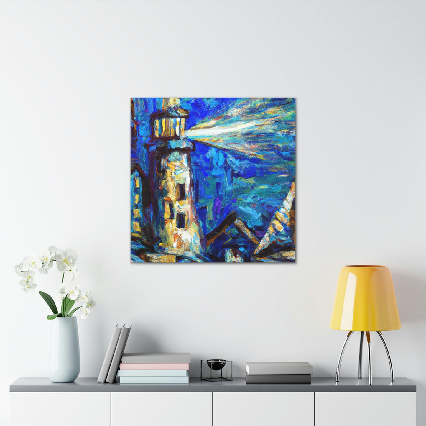 Lighthouse of Solitude - Canvas