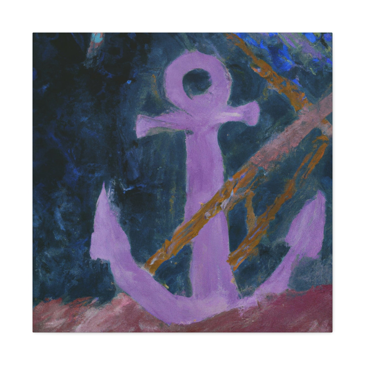 Anchor of Abstraction - Canvas