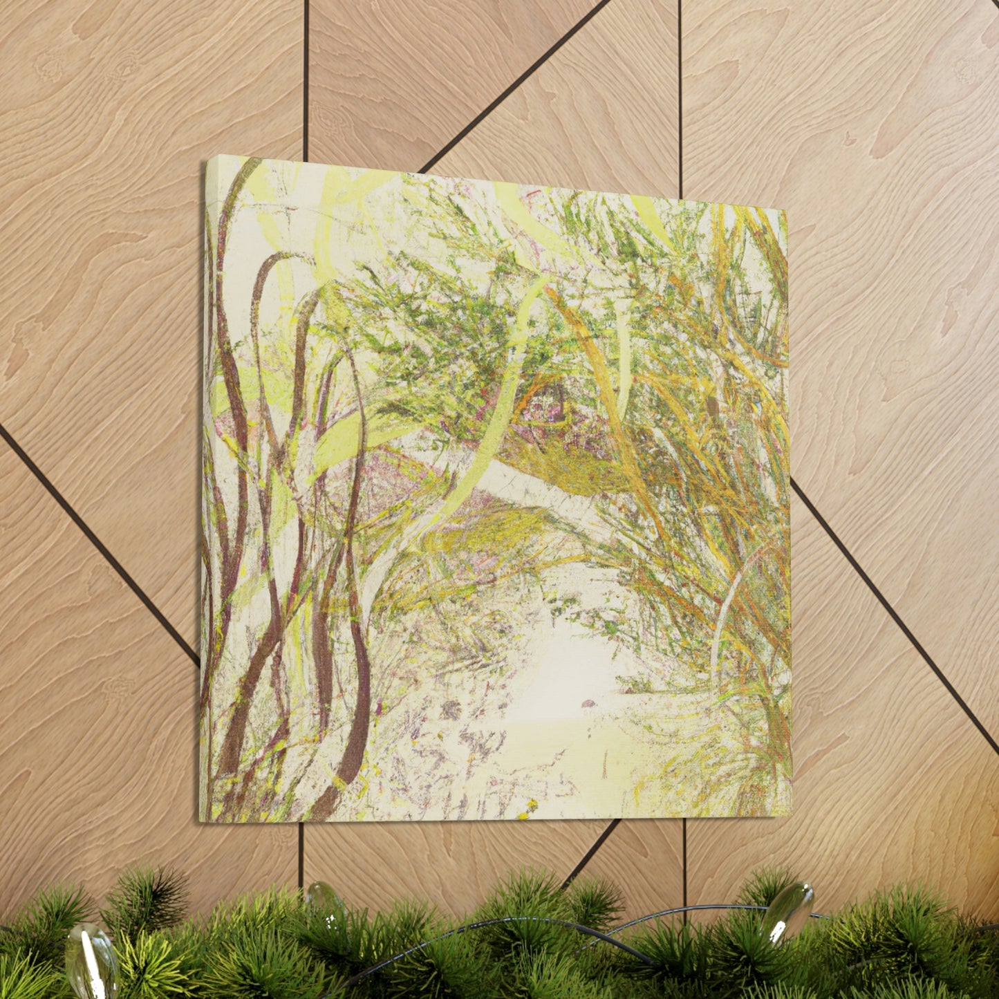 Willow Tree Abstracted - Canvas