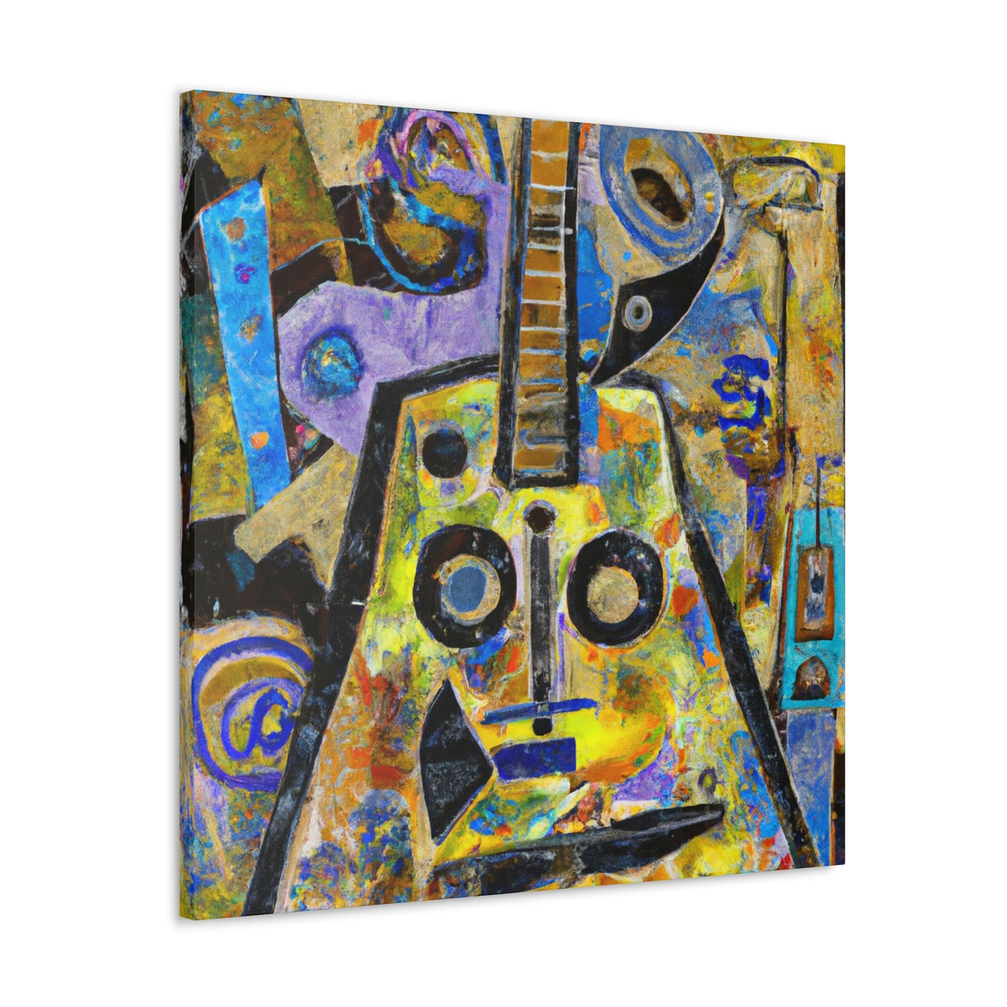 "Banjo in Abstraction" - Canvas