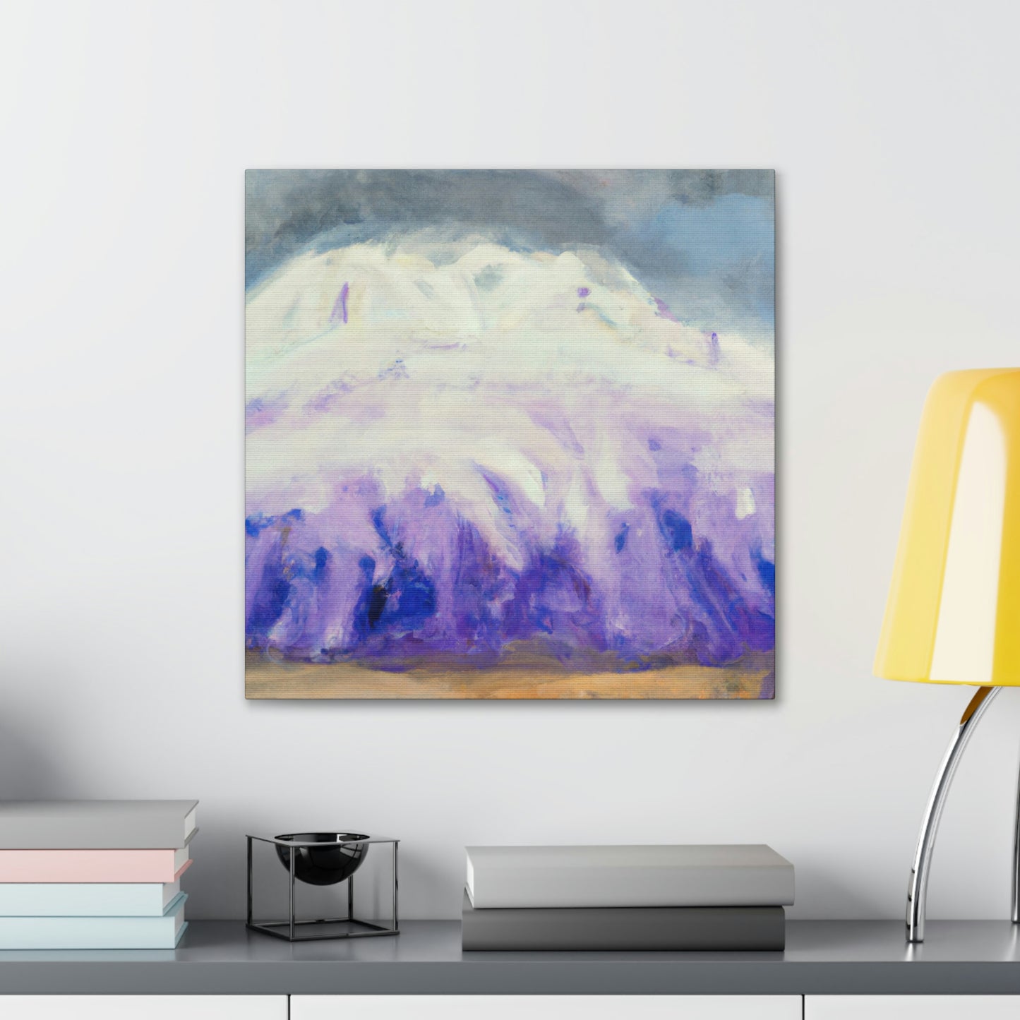 "Snowy Mountain Majesty" - Canvas