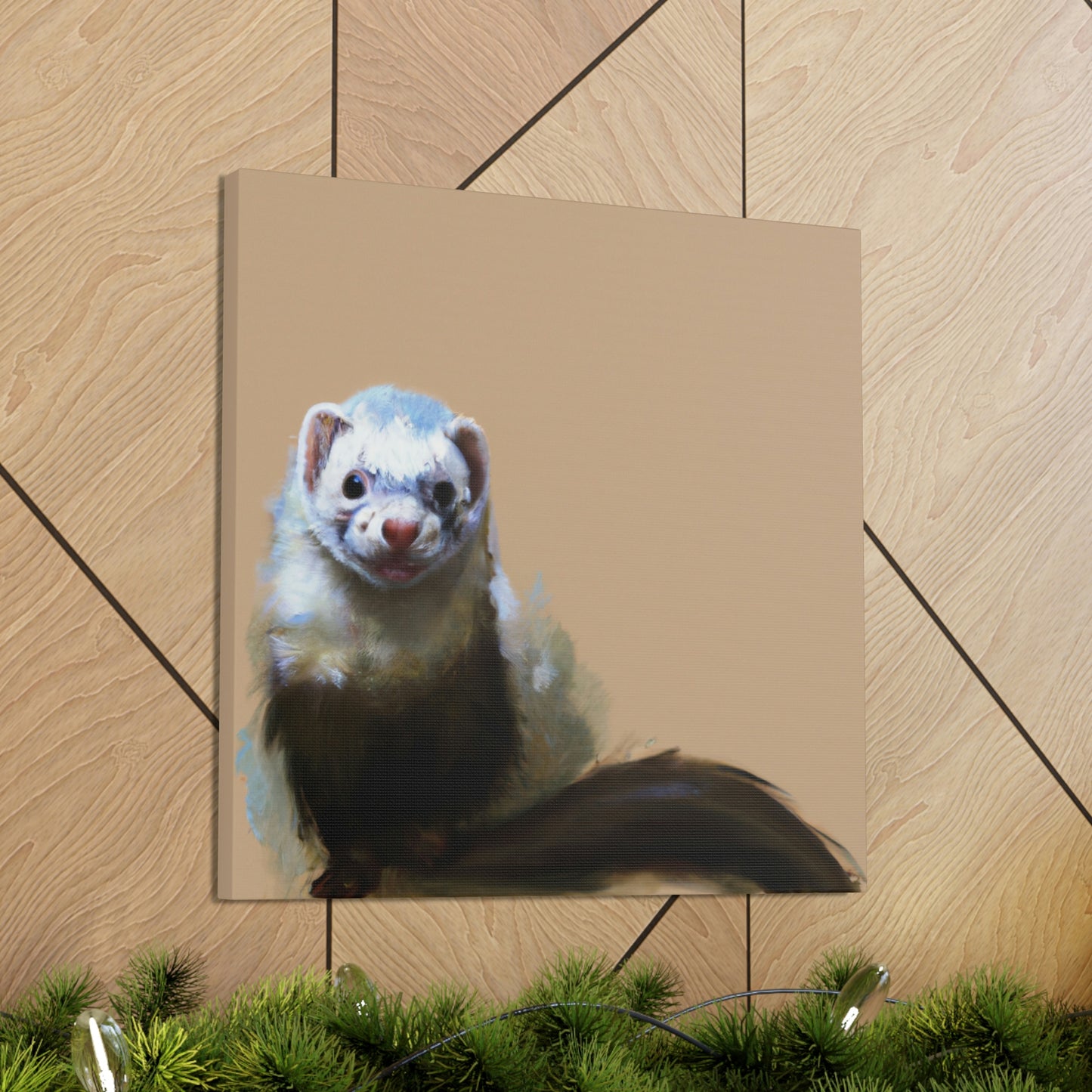 Chinchilla Minimalism - Canvas