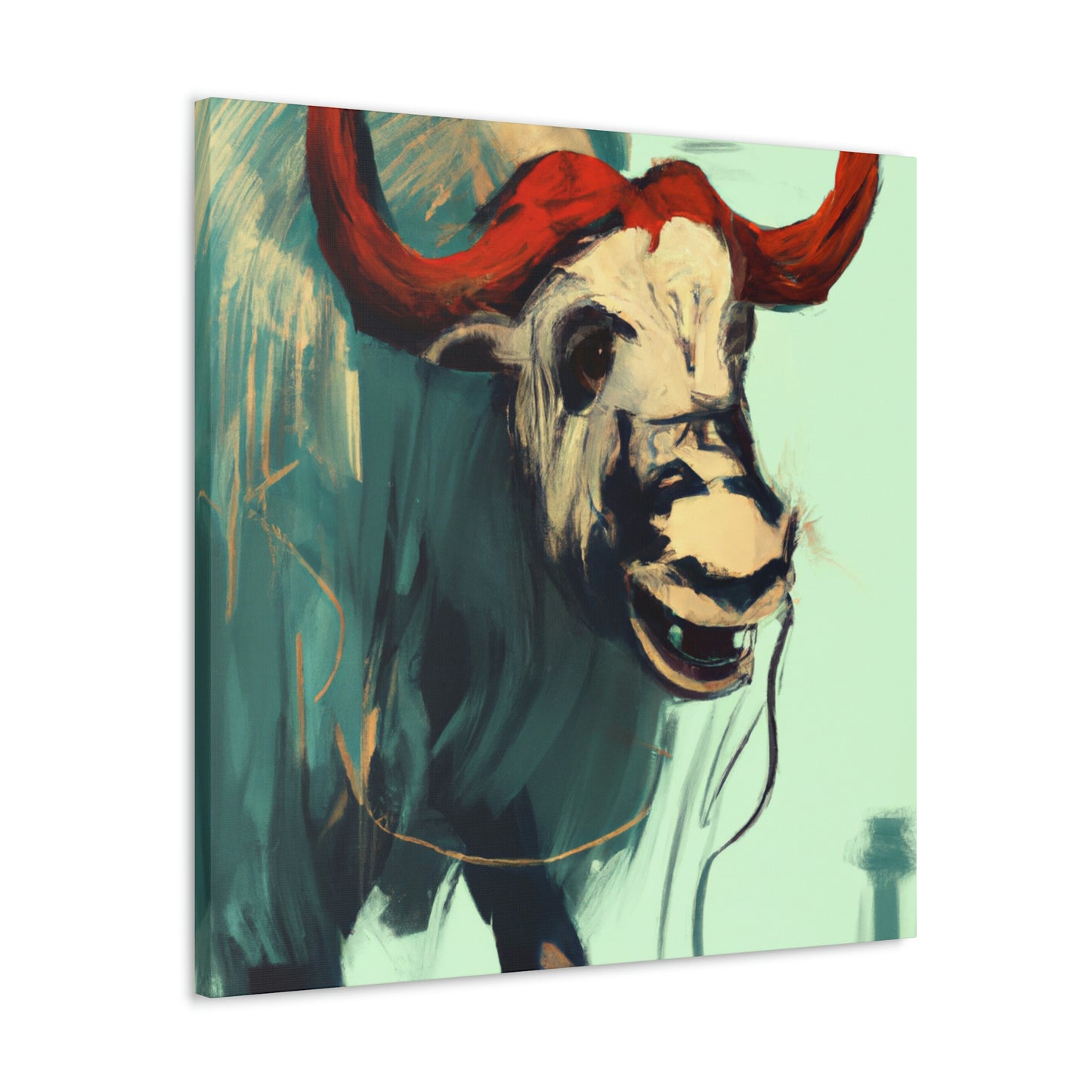 Yaks in the Wilderness - Canvas