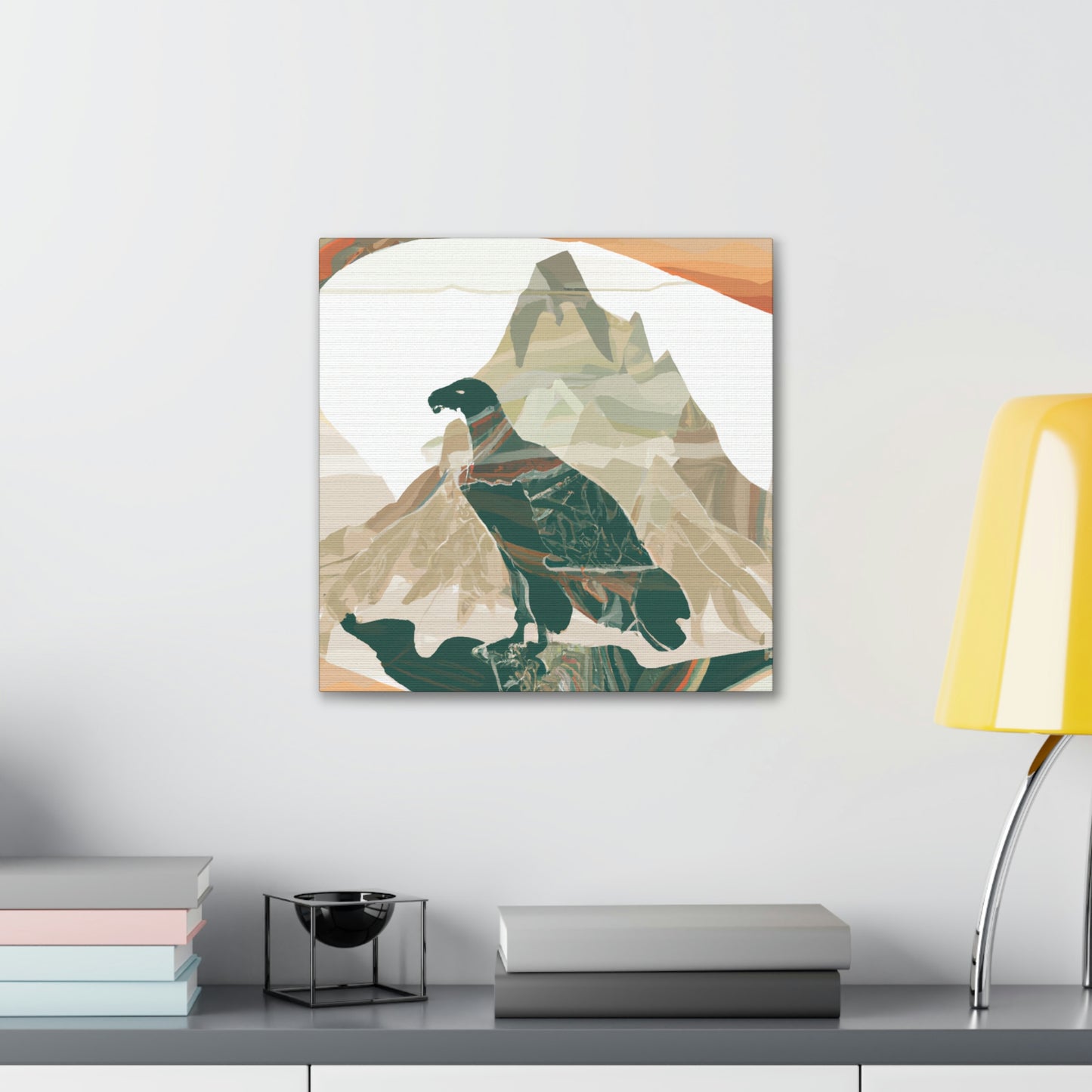 "Condor in Art Deco" - Canvas