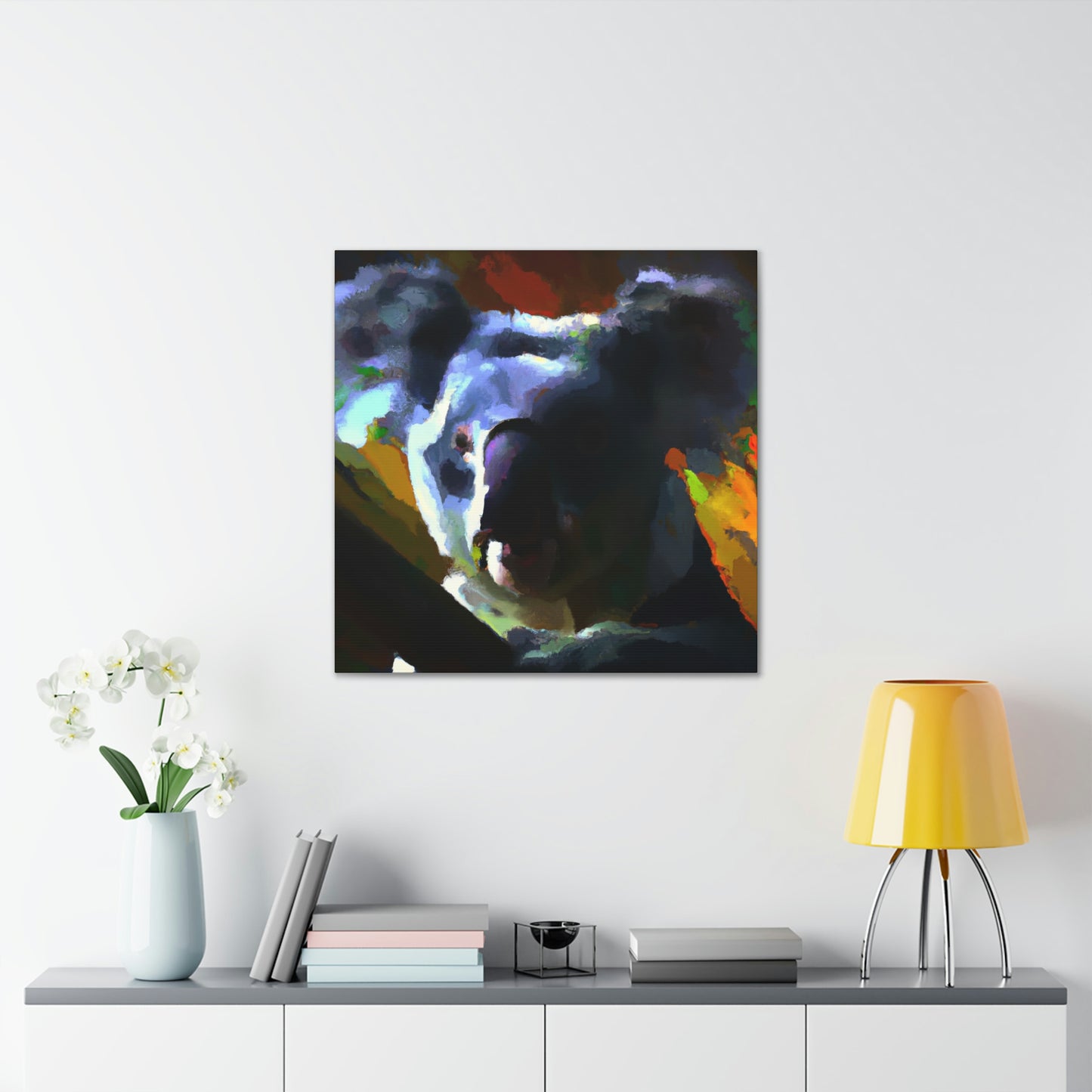 "Koala's Dreamscape Vision" - Canvas