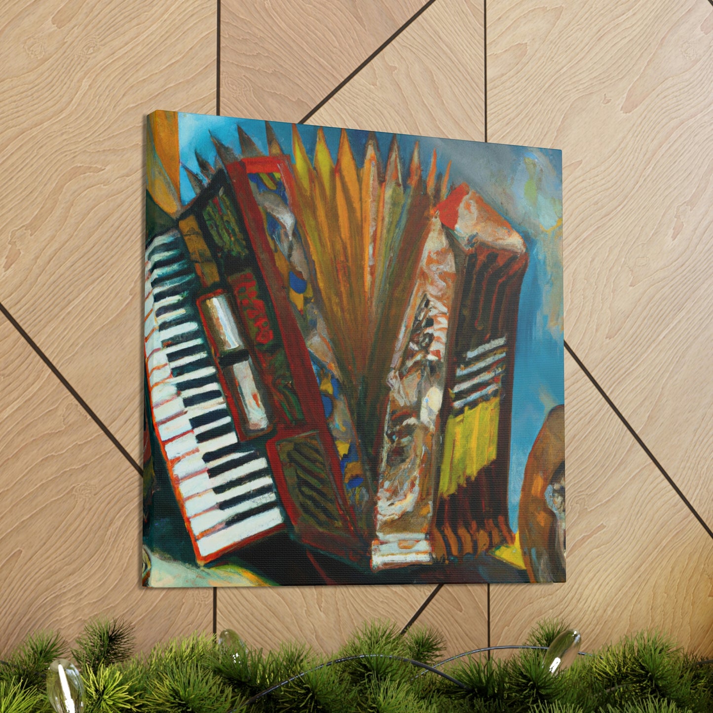 "Accordion in Surreality" - Canvas