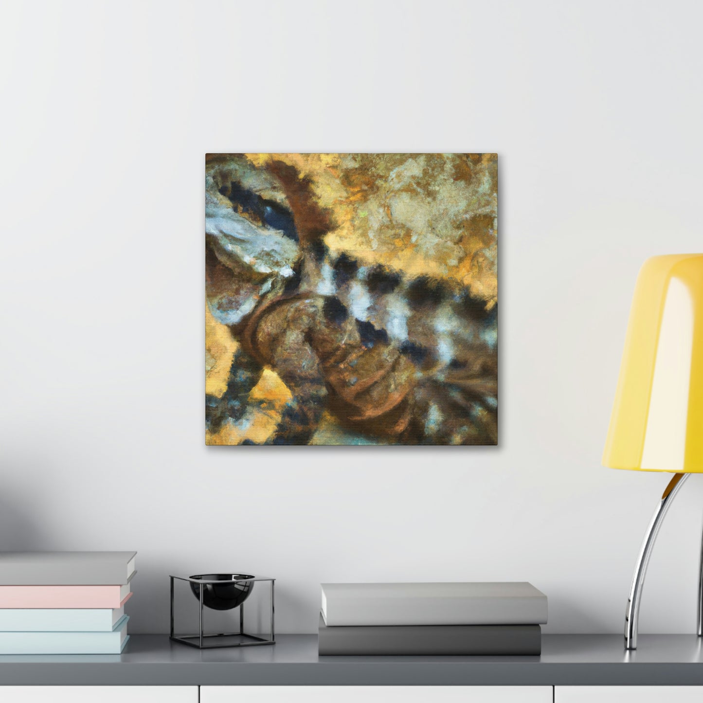 "Fanciful Frilled Lizard" - Canvas