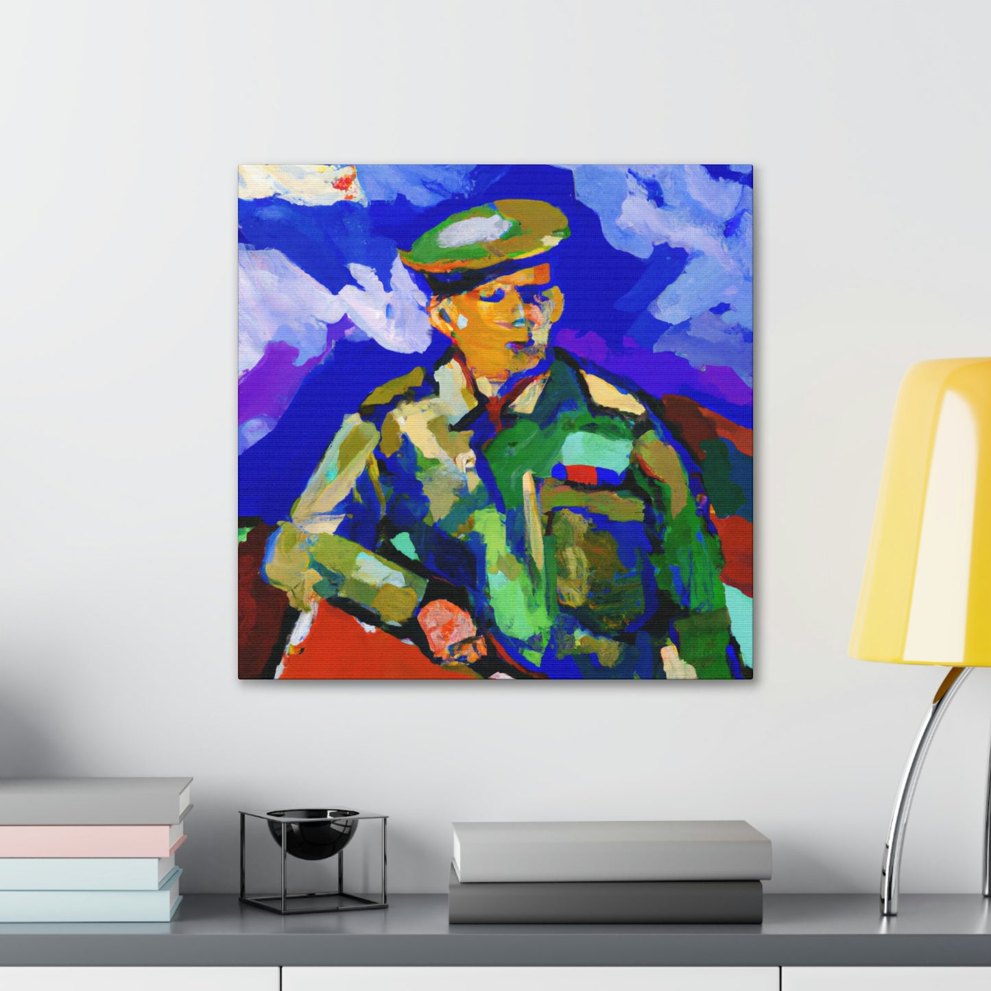 "Forward Observer Fauvism" - Canvas