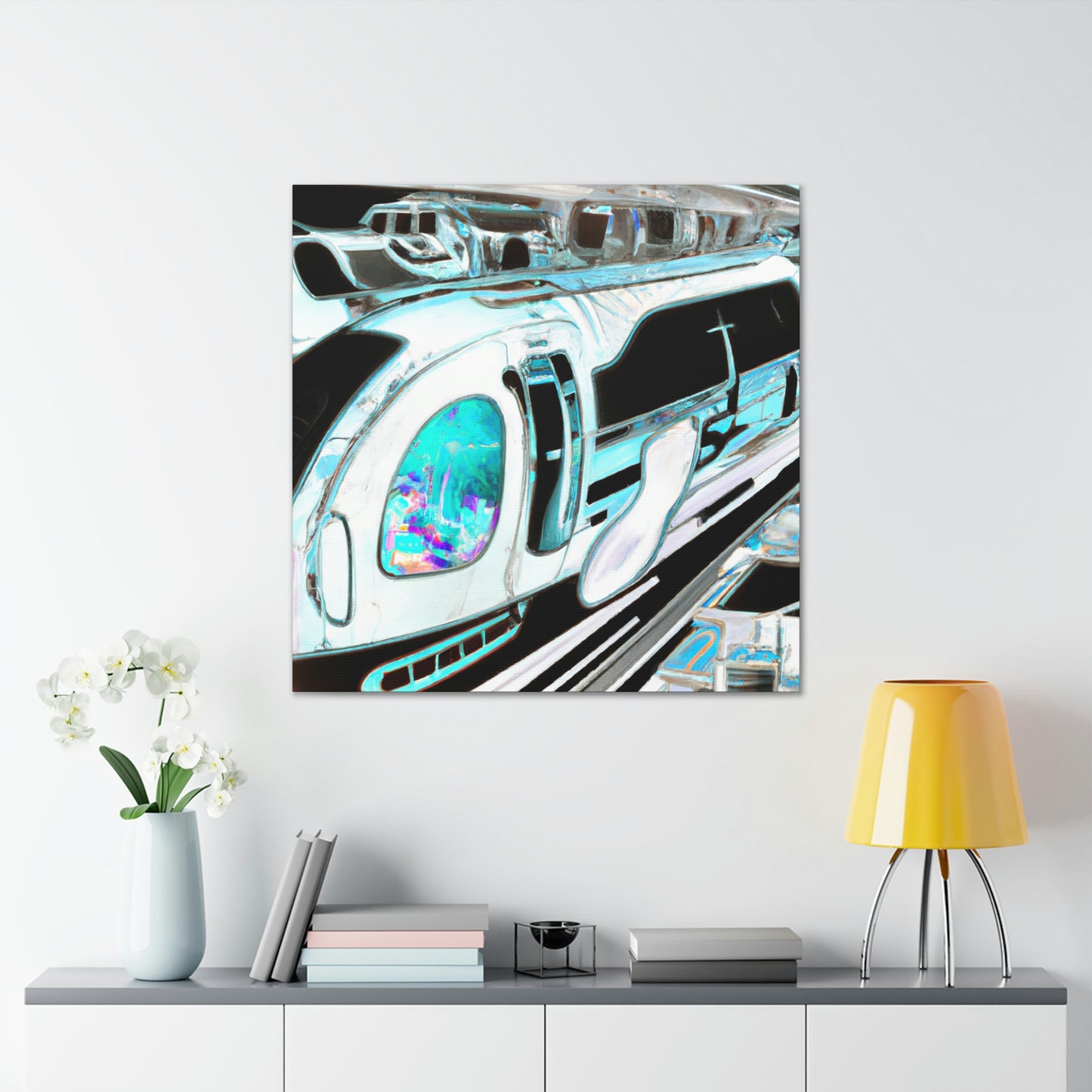 Subway Underground Dreams - Canvas