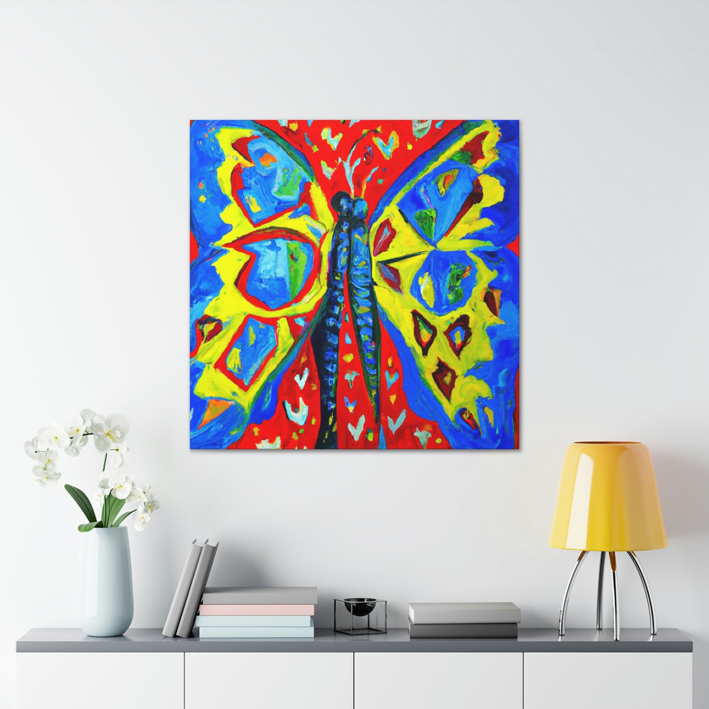 Love Butterfly Embrace - Canvas