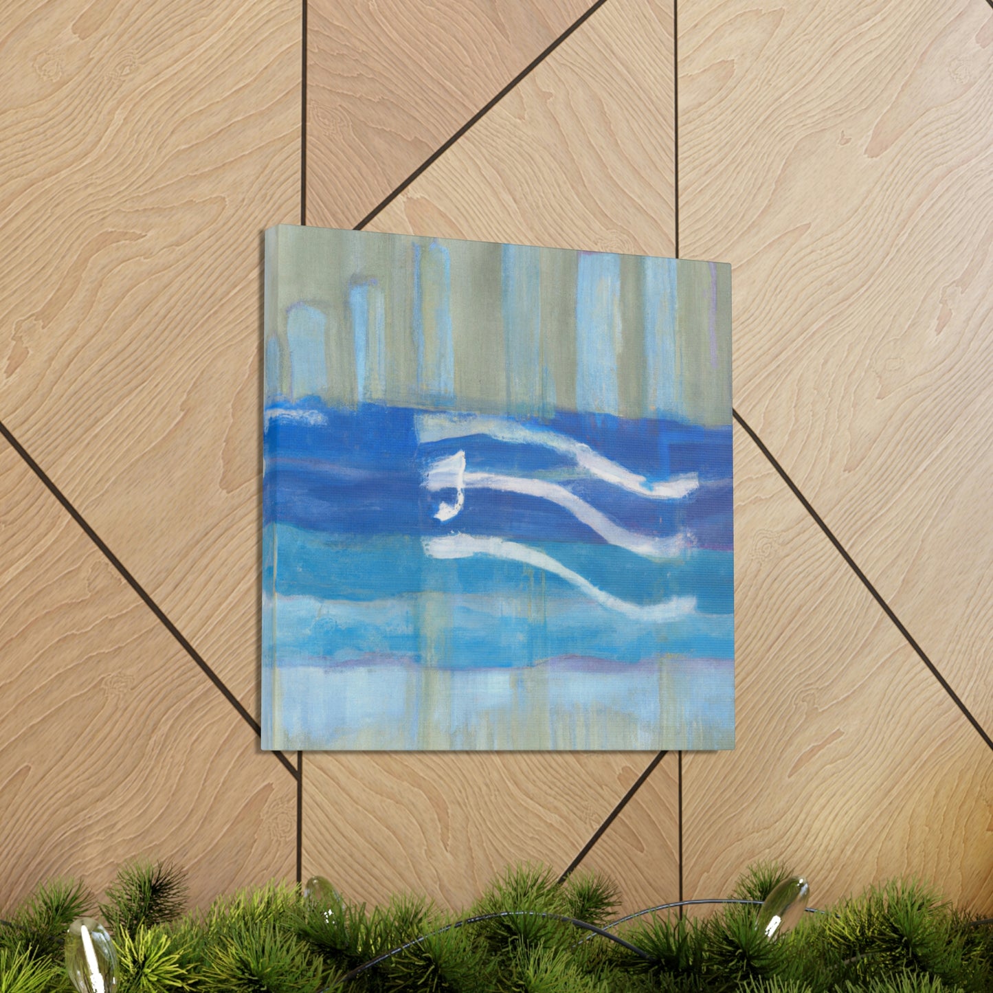 "Sound Wave Symphony" - Canvas