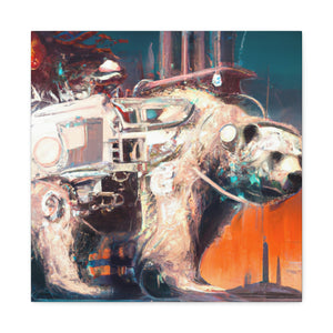 Polar Bear Mechanical Maker - Canvas