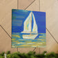 "Sailboat at Sea" - Canvas