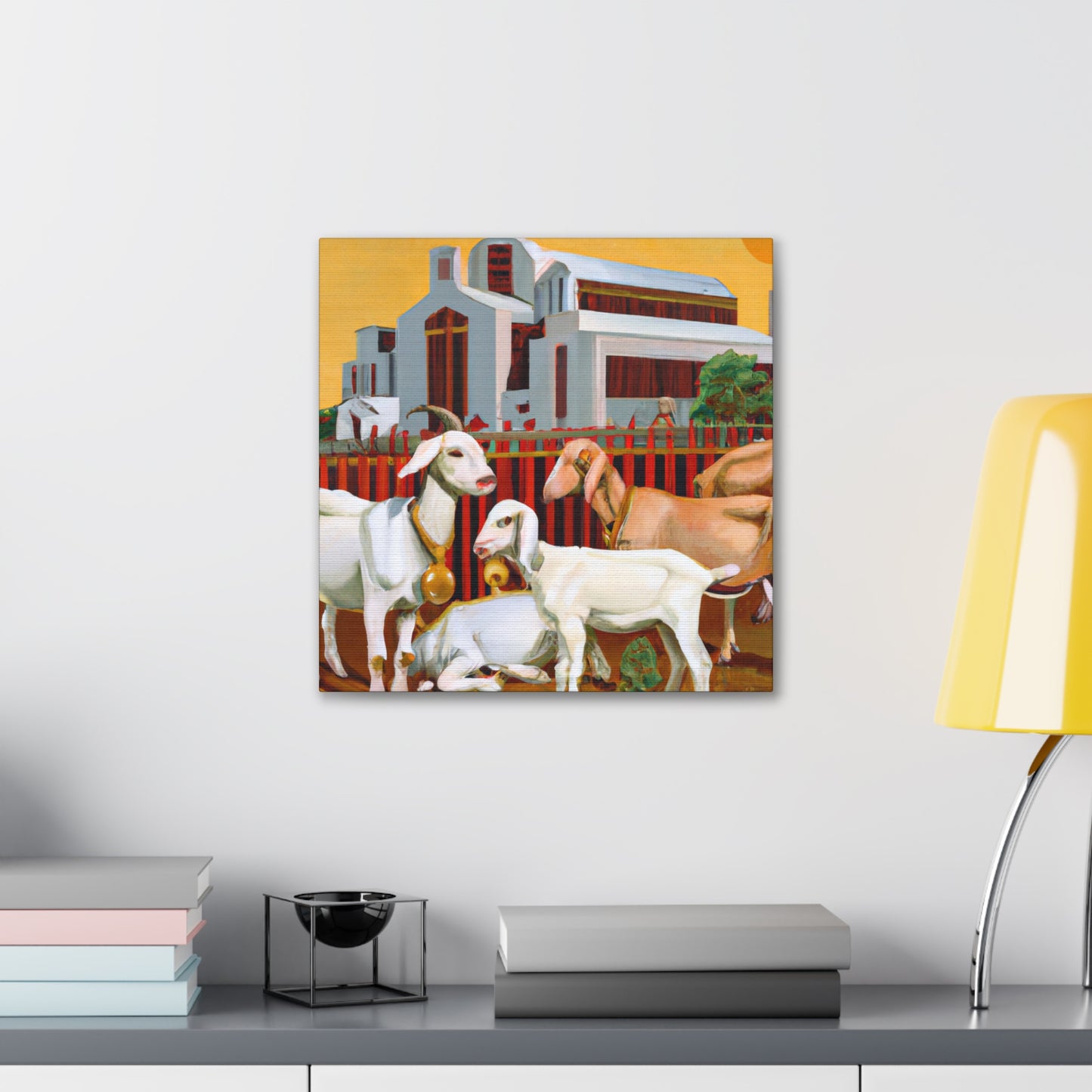 'Goat of Glamour' - Canvas