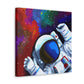 " Astronaut In Spaceflight" - Canvas