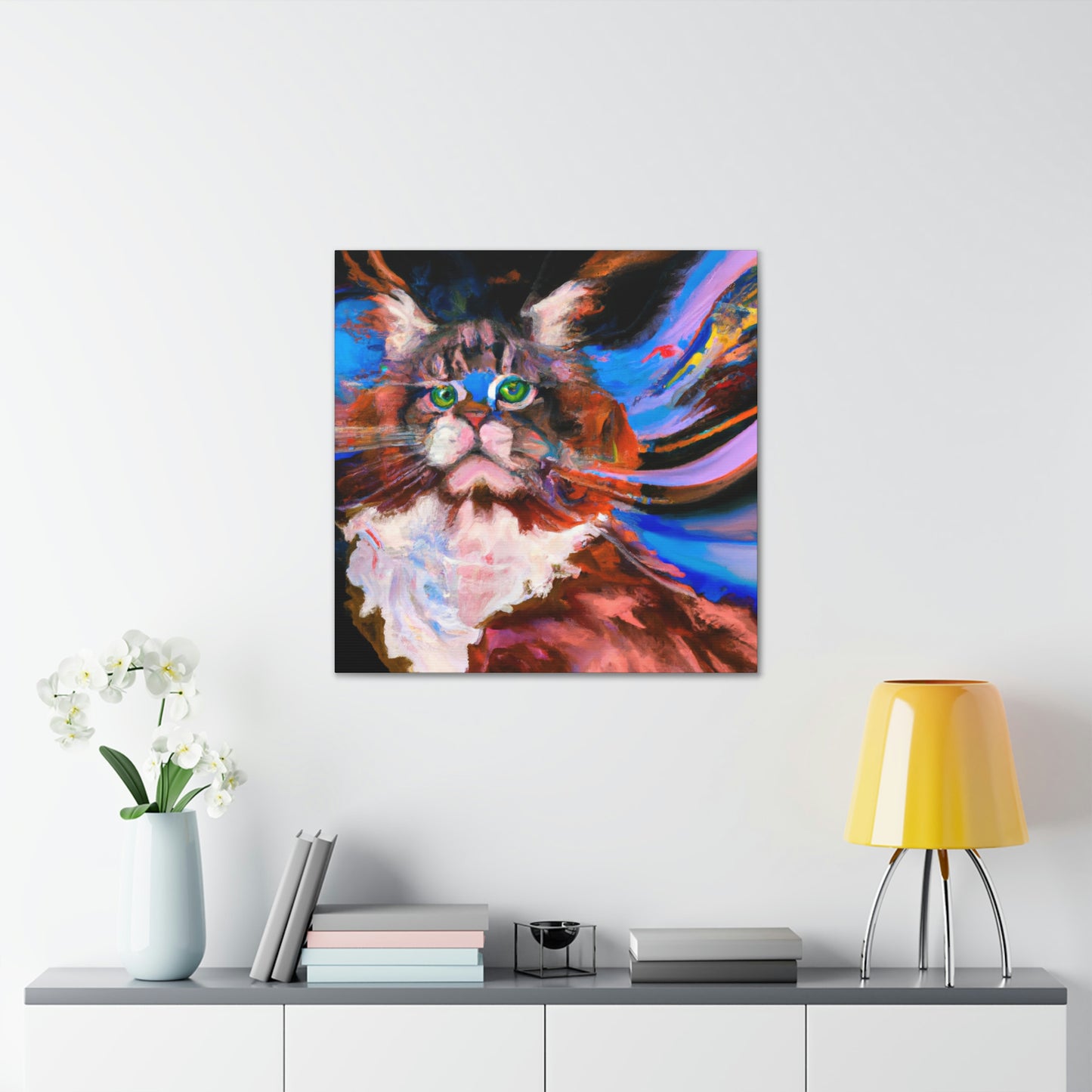 Coon in Cataclysmic Dream - Canvas