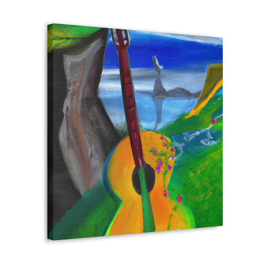 "Guitar Melodic Melody" - Canvas