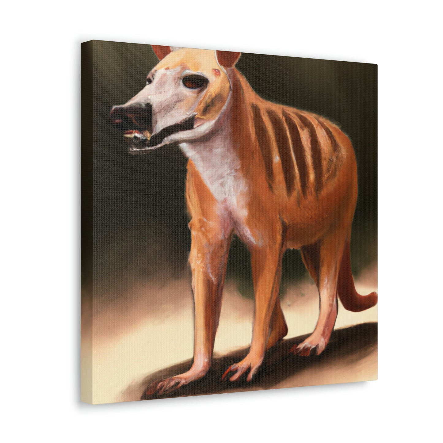 "The Tasmanian Tiger Awakens" - Canvas