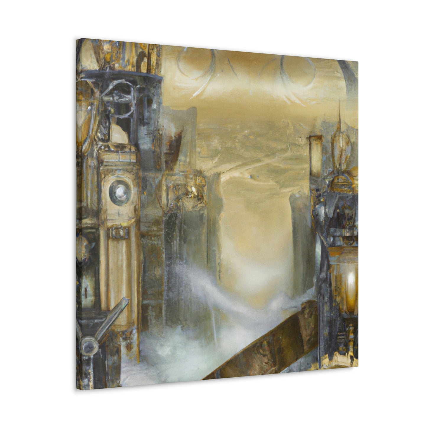 "Deco's Steampunk Dream" - Canvas